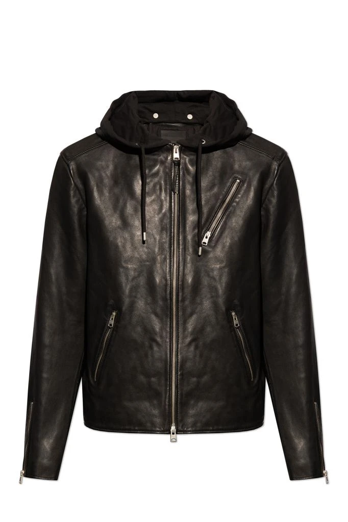 ALL SAINTS ‘Harwood’ leather jacket 1