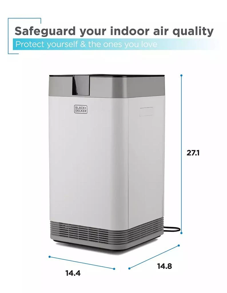 Black & Decker Electrostatic Precipitator Air Purifier 2