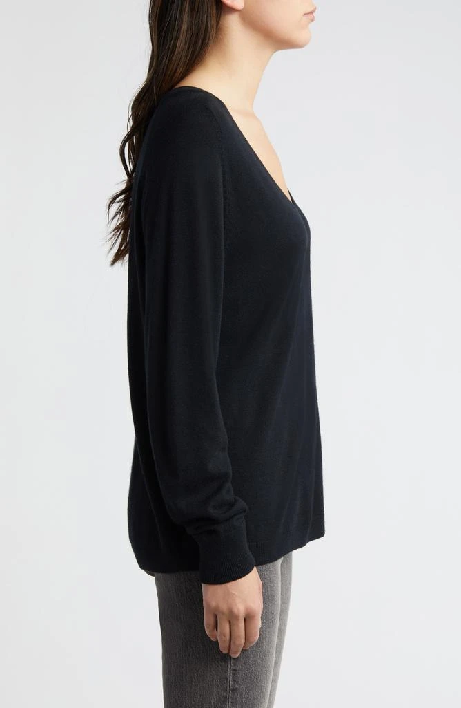 Treasure & Bond Relaxed V-Neck Sweater 3