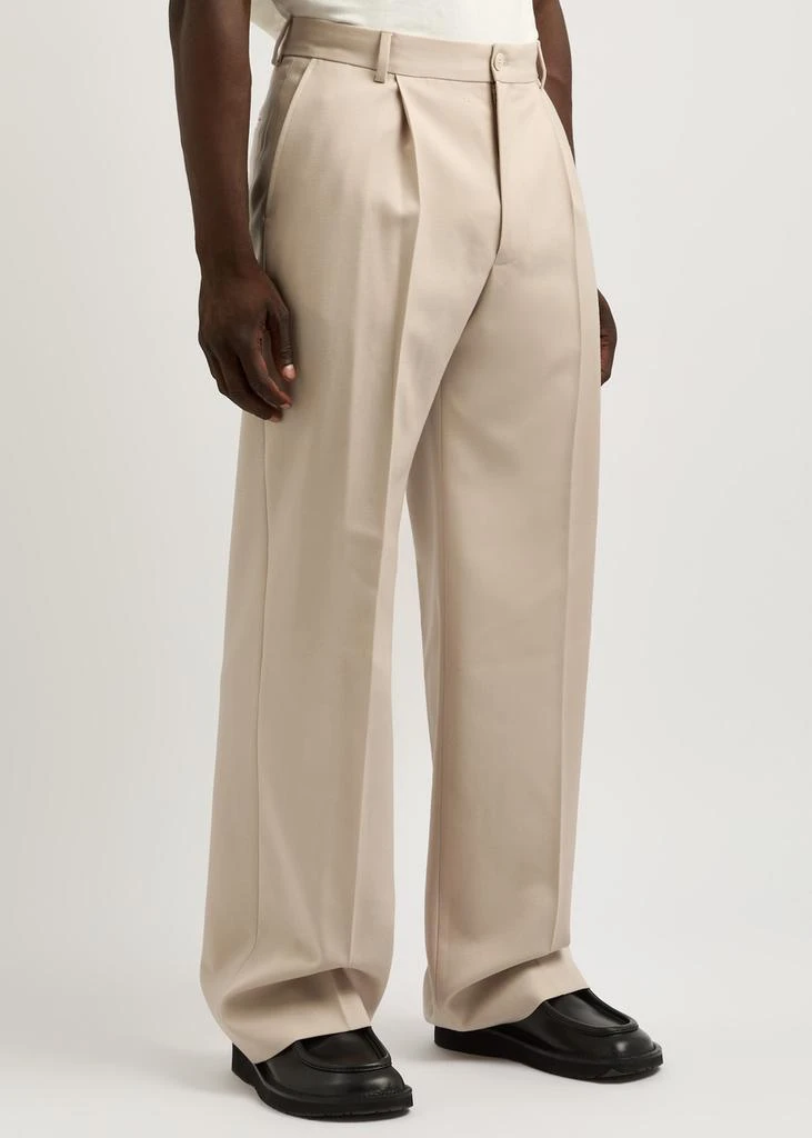 Dries Van Noten Wide-leg wool trousers 2