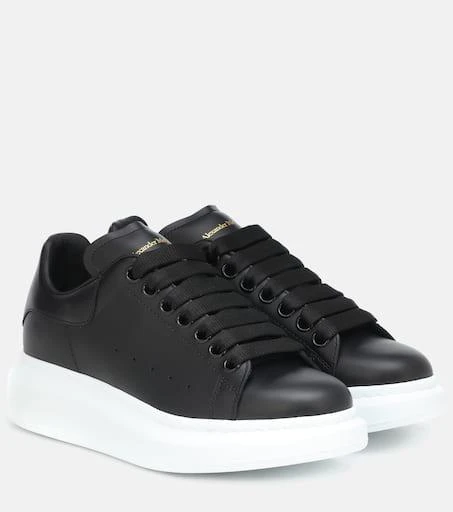 Shop Oversized leather sneakers on Sale at BeyondStyle – Get