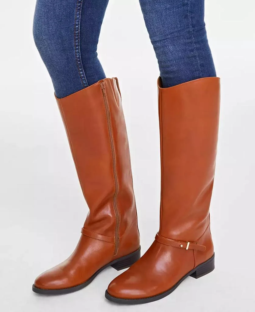 On 34th Women's Firesse Wide-Calf Riding Boots, Created for Macy's 2