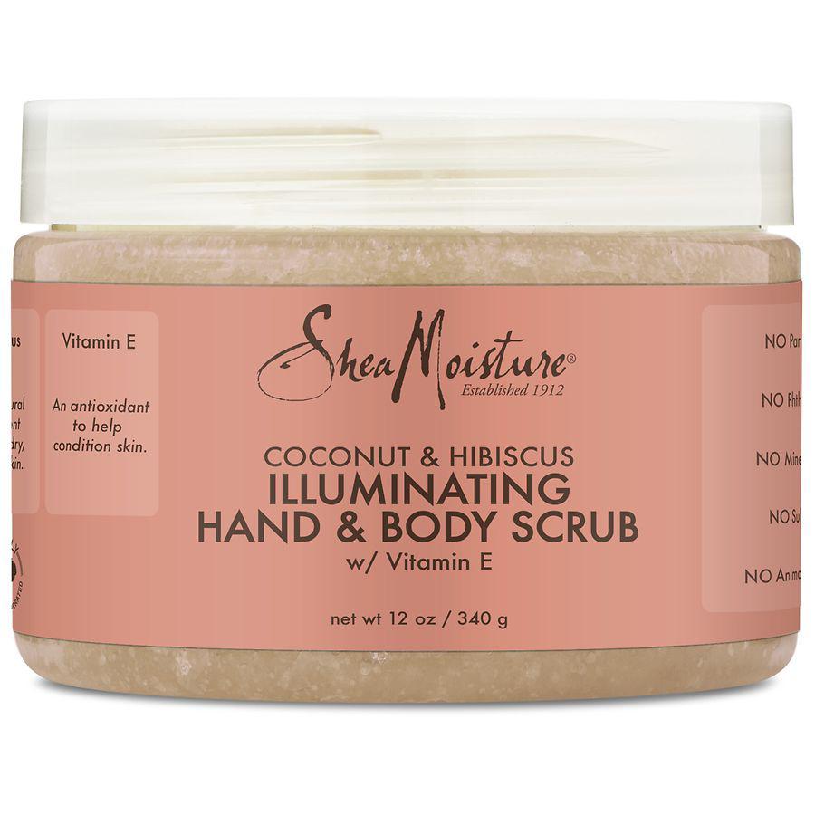 SheaMoisture Illuminating Hand and Body Scrub Coconut and Hibiscus