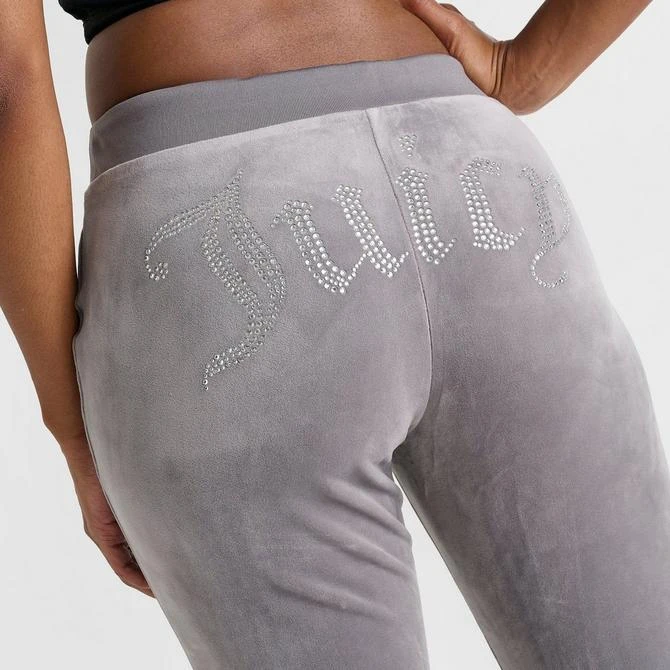 JUICY COUTURE Women's Juicy Couture OG Big Bling Velour Track Pants 5