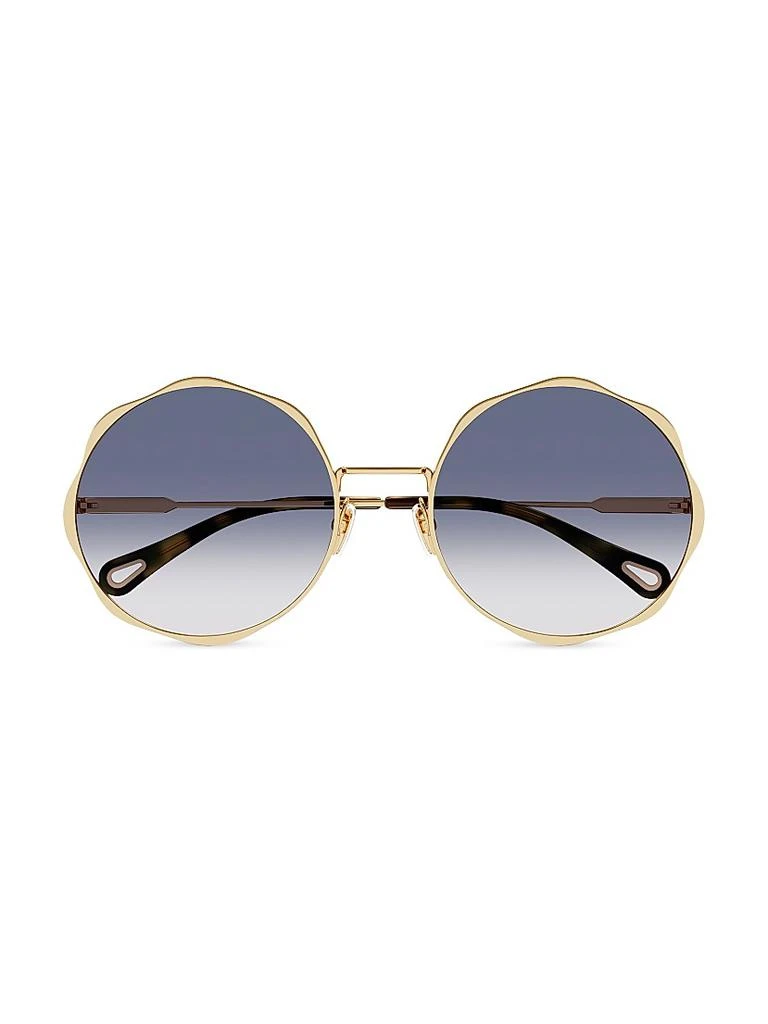 Honoré 59MM Round Sunglasses