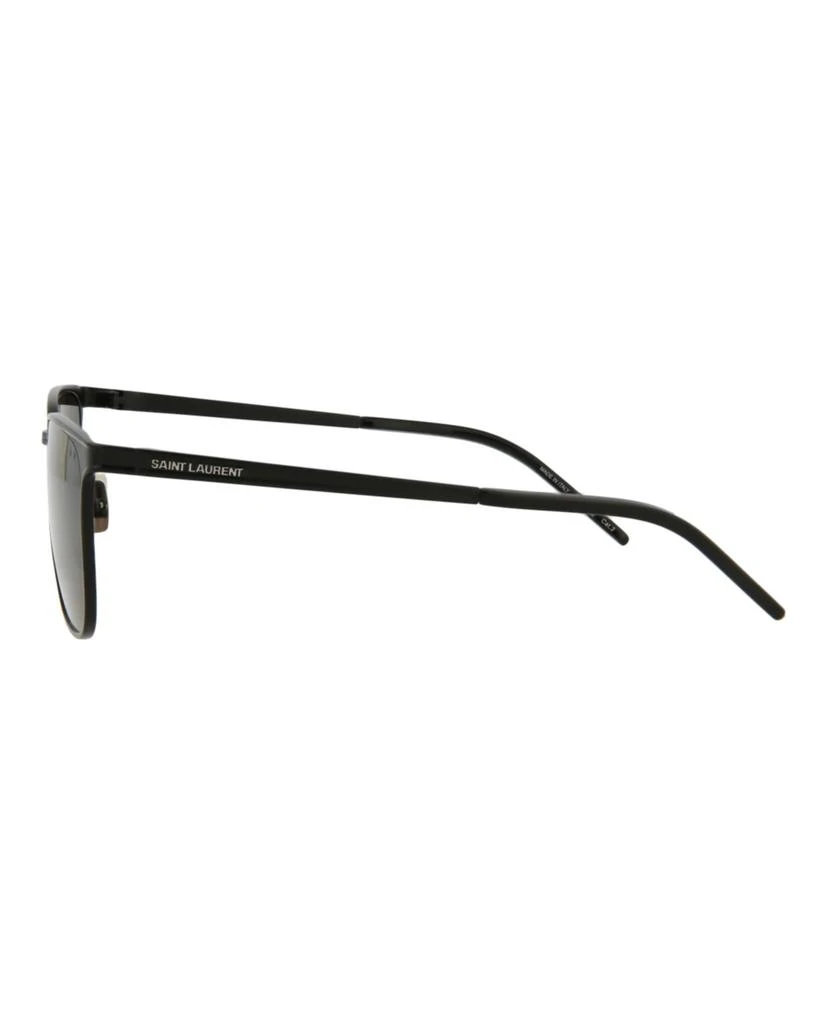 Saint Laurent Square-Frame Metal Sunglasses 3