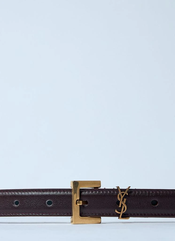 Yves Saint Laurent Cassandre Thin Belt 2