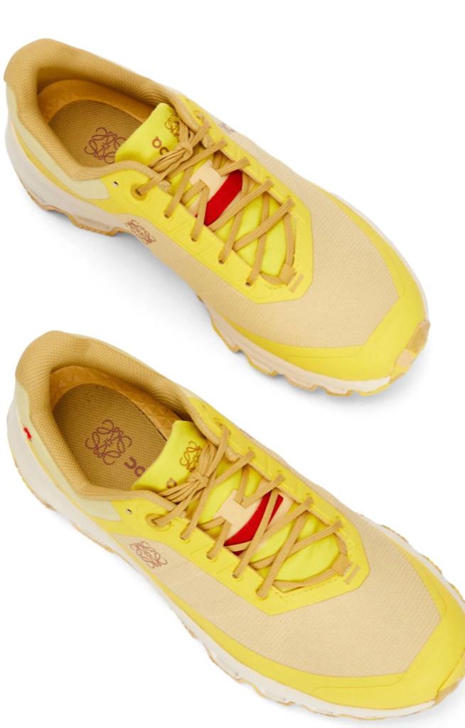 Loewe Women's Cloudventure Sneaker In Pale Yellow