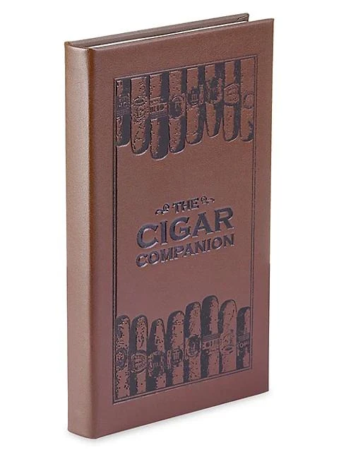 Graphic Image ''The Cigar Companion'' Leather-Bound Book 2