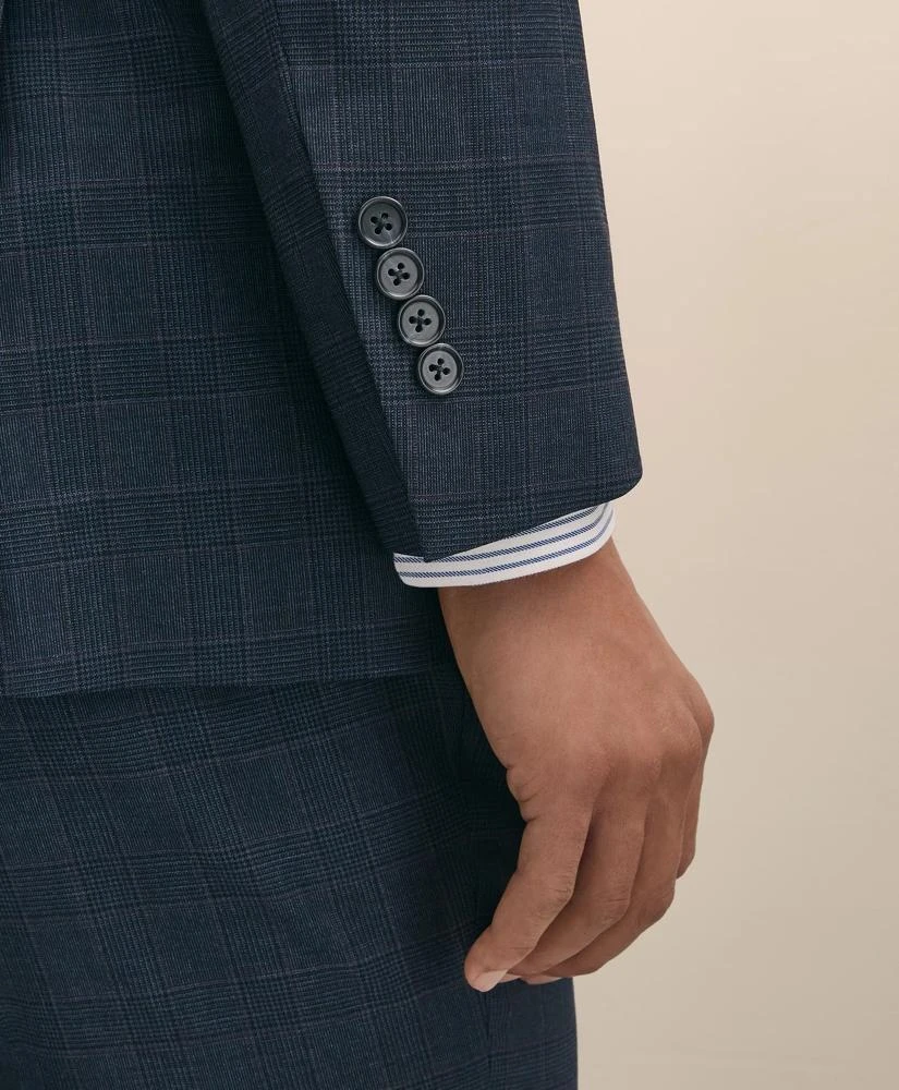 Brooks Brothers Slim Fit Wool Check 1818 Suit 5