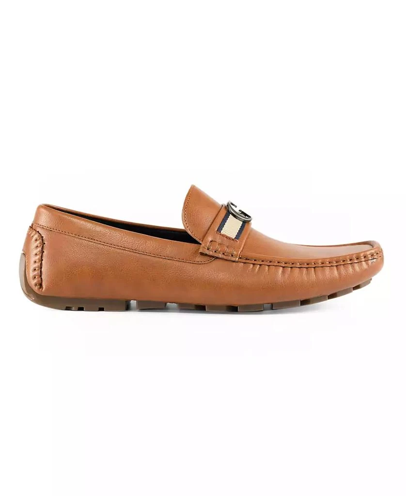 guess brown dress shoes Brown Leather Derby/oxford Dress Shoes