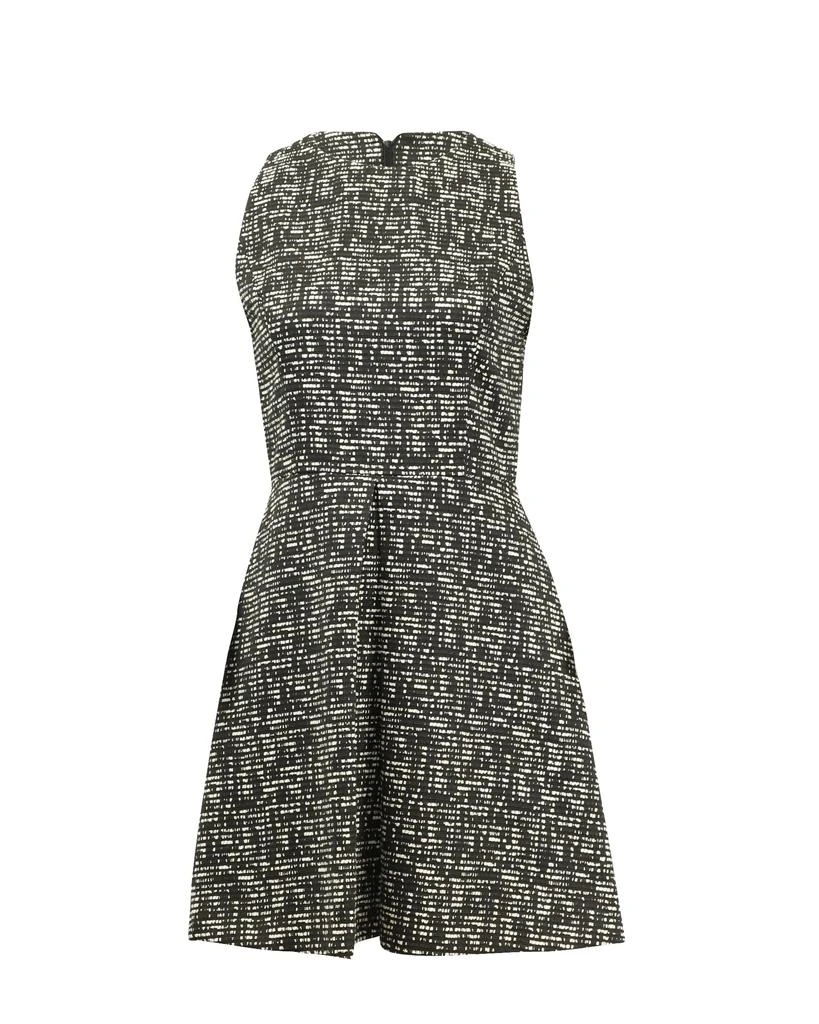 Alice + Olivia Alice + Olivia Janette Tweed Dress in Black Cotton 1