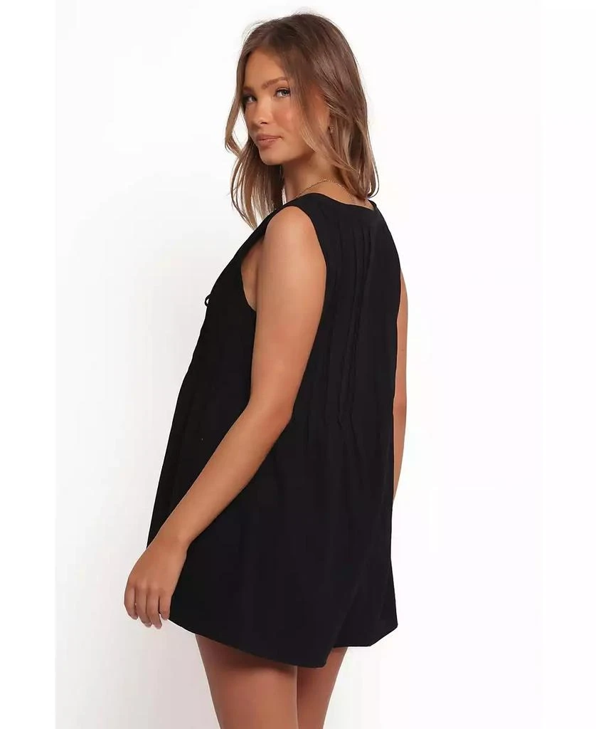 Petal and Pup Women's Kallie Tie Front Romper 3