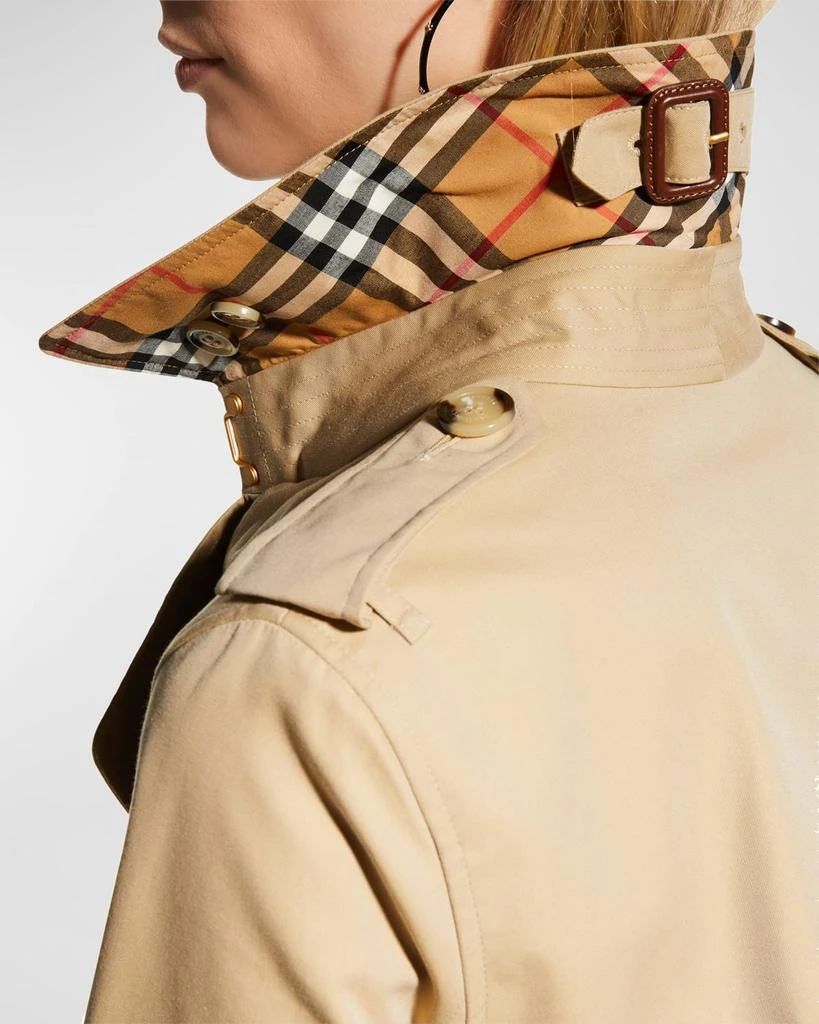 Burberry Kensington Heritage Belted Long Trench Coat 7