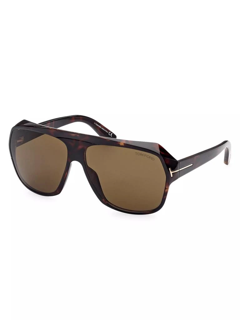 Tom Ford Hawkings-02 62MM Navigator Sunglasses 2