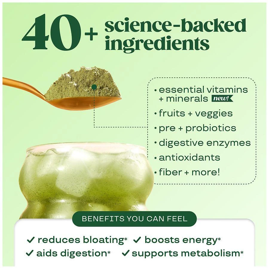 Bloom Greens 
Superfoods Powder Berry, 25 servings 7