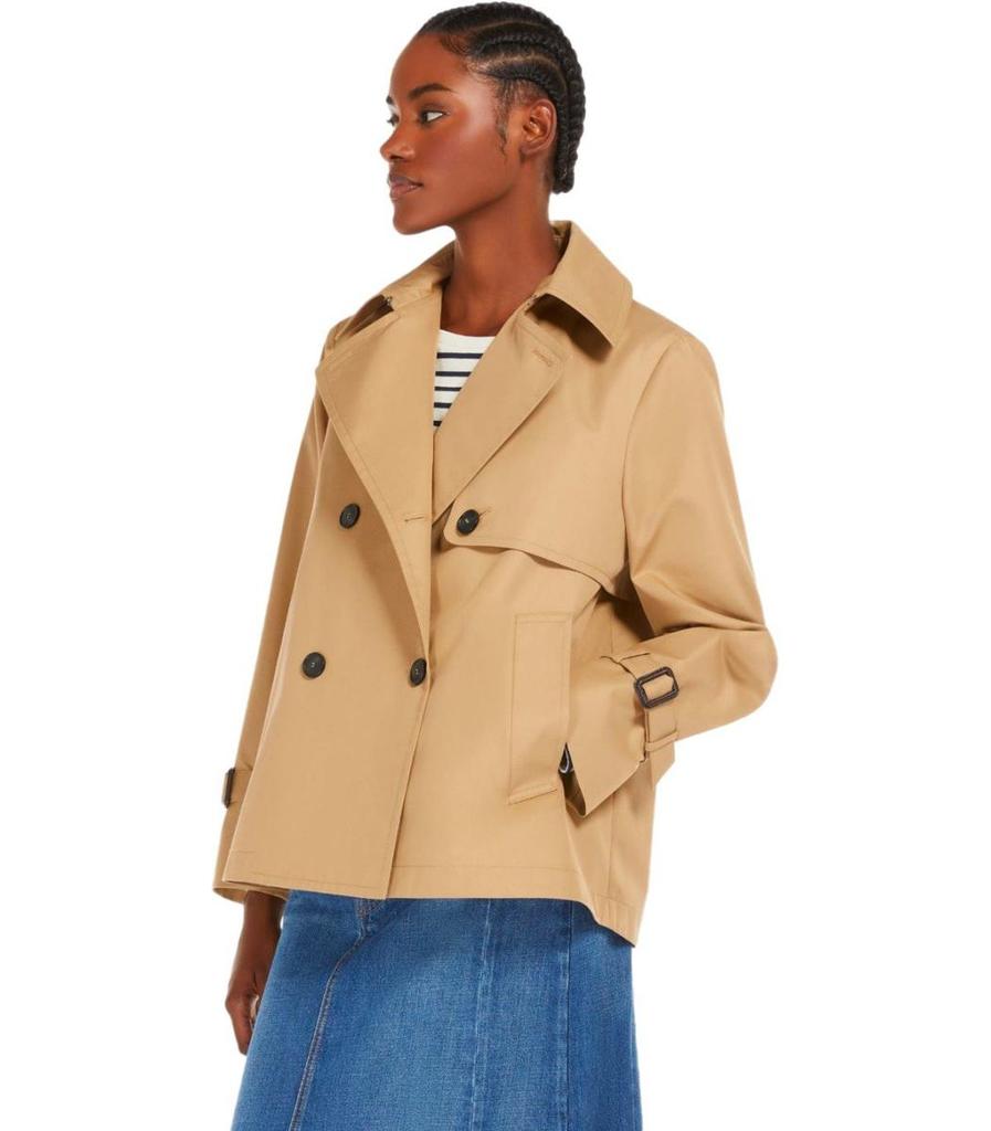 Weekend Max Mara Biglia Beige Short Trench – On Sale Now