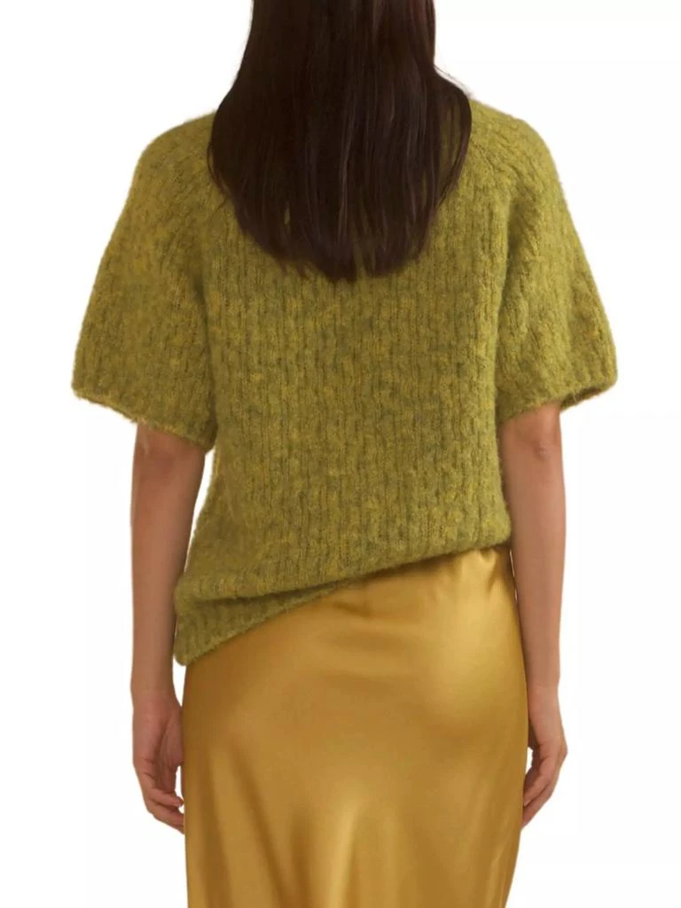 Cynthia Rowley Cotton Short-Sleeve Sweater 3