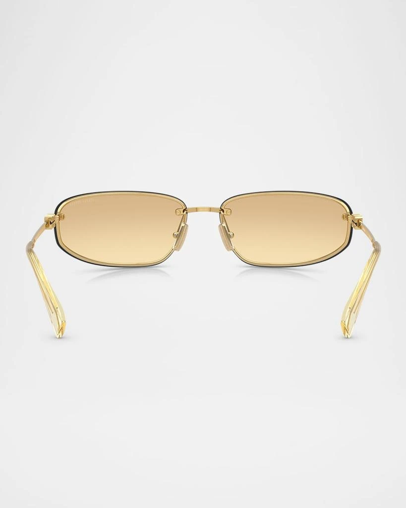 Miu Miu Miu Miu MU A50S Oval Sunglasses 4