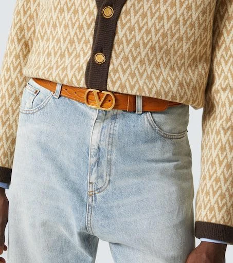 Valentino VLogo Signature leather belt 3