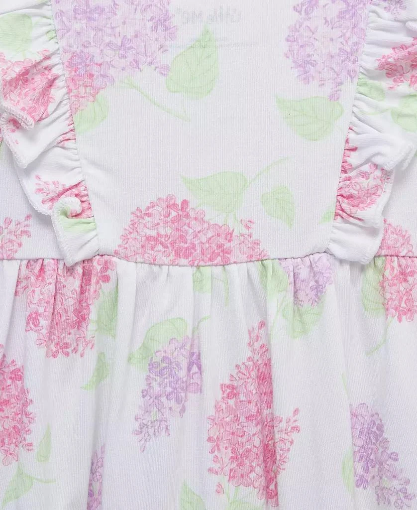 Little Me Baby Girls
 Dainty Lilac Print Rompers, 2-Piece Set 4