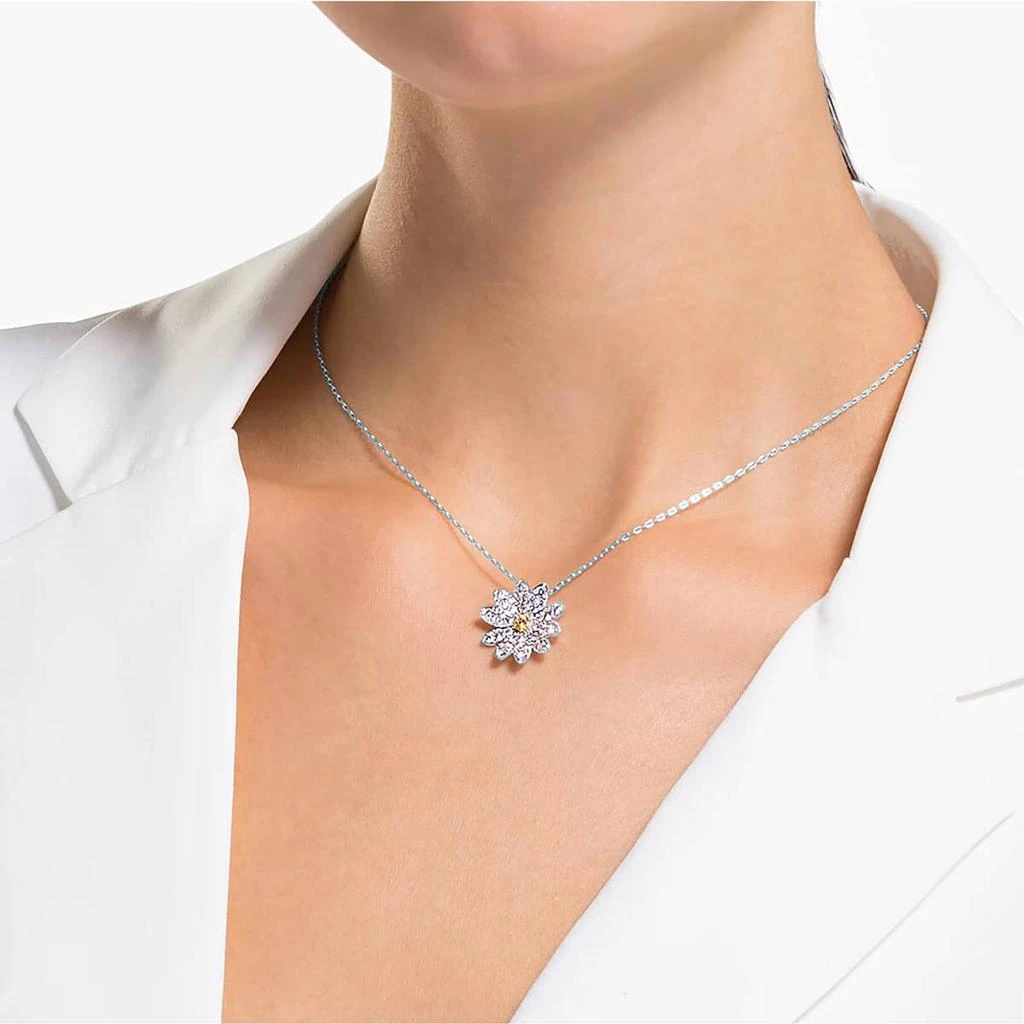 Swarovski Swarovski Women's Pendant with Chain - Eternal Flower Crystals | 5512662 4