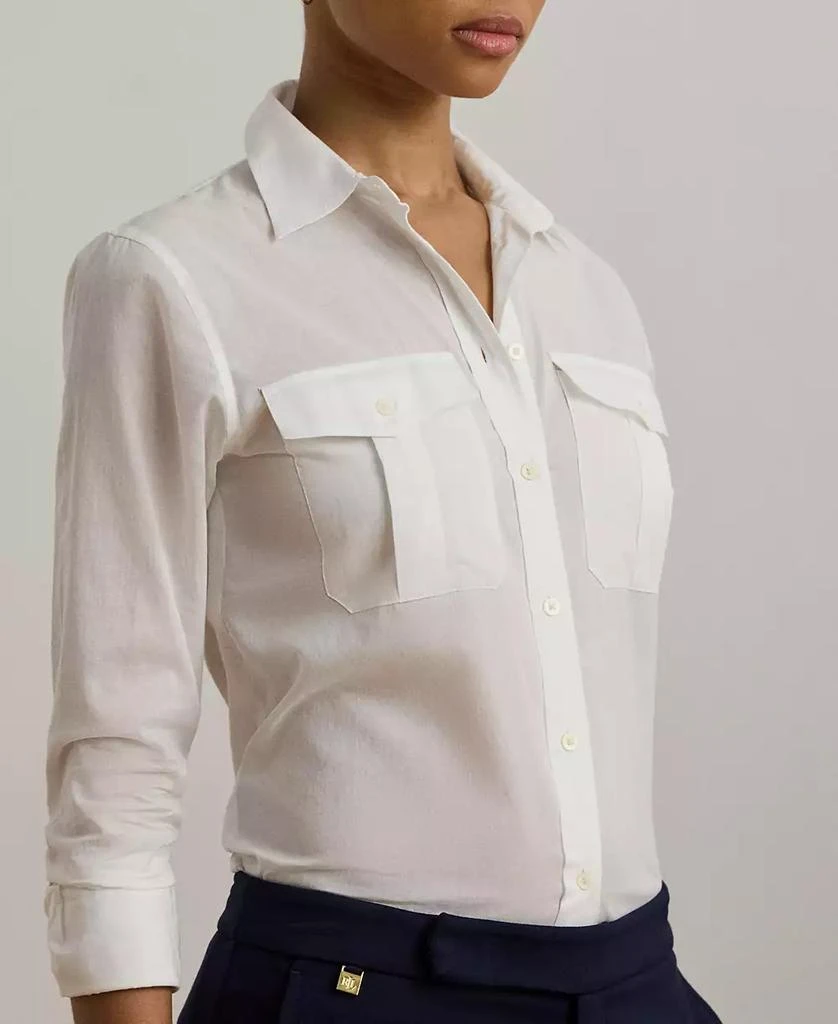 Ralph Lauren Women's Cotton Voile Shirt 3