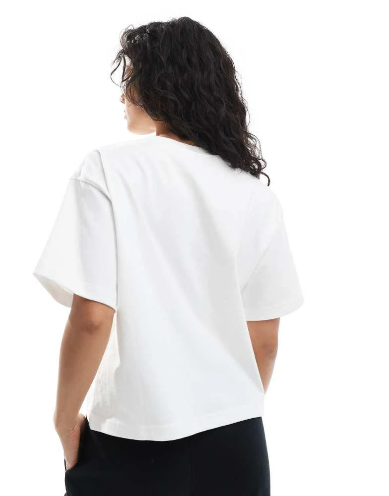 Ralph Lauren Polo Ralph Lauren boxy fit logo t-shirt in white and black 4