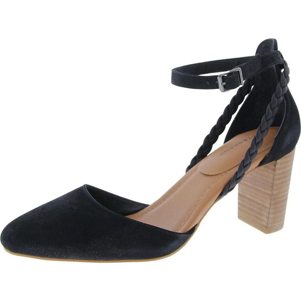 Lucky Brand Kohama Womens Braided Leather Ankle Strap 1