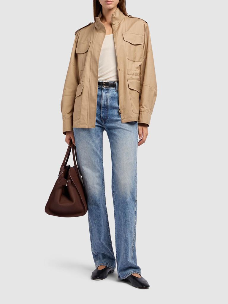 Max Mara Leila Cotton Blend Twill Jacket - Jackets - BeyondStyle