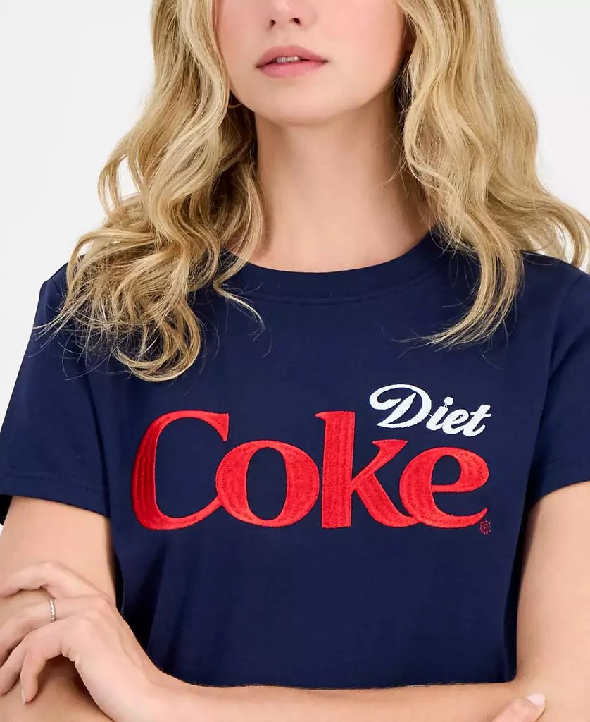 Freeze 24-7 Juniors' Diet Coke Embroidered Baby T-Shirt 3