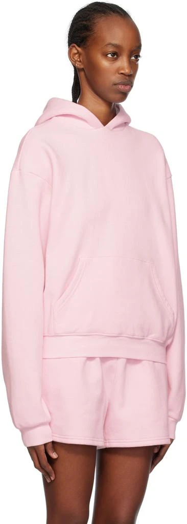 SKIMS Pink Cotton Fleece Classic Hoodie 2