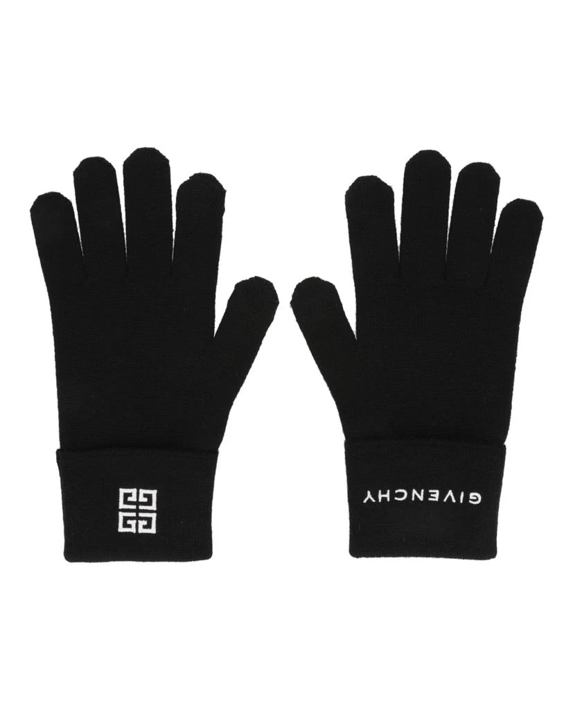 Givenchy Embroidered Logo Gloves 1