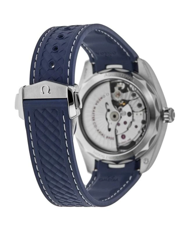 Omega Omega Seamaster Aqua Terra 150m Master Co-Axial Blue Dial Rubber Strap Men's Watch 220.12.41.21.03.007 4