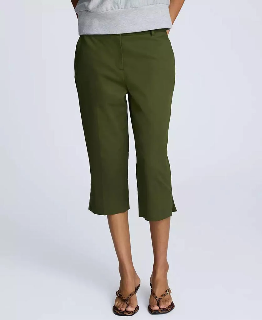 Kenneth Cole Women's Mid-Rise Pedal Pusher Pants 1