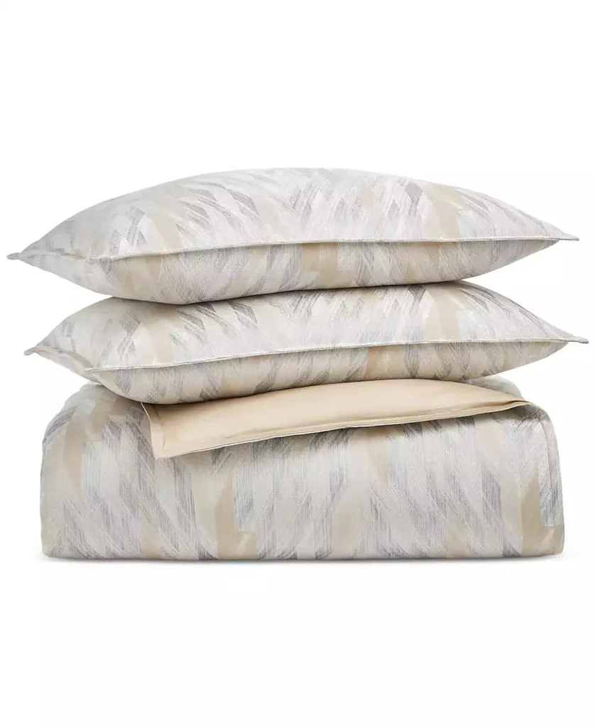 Hotel Collection Textured Chevron 3-Pc. Duvet Cover Set, King, Exclusively at Macy’s 3