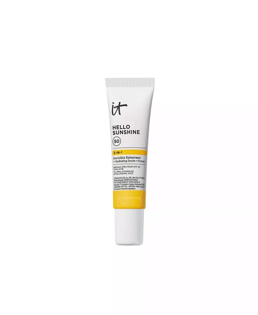 IT Cosmetics Hello Sunshine Invisible Face Sunscreen SPF 50 1