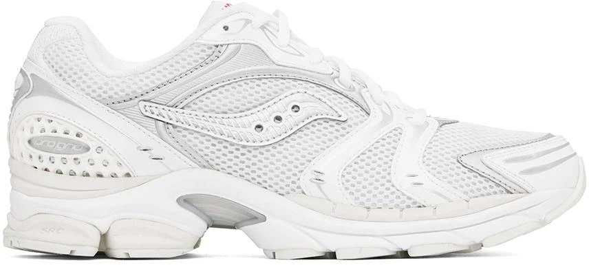 Saucony White Progrid Triumph 4 Sneakers 1