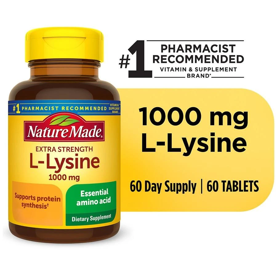 Nature Made L-Lysine 1000 mg Tablets 7