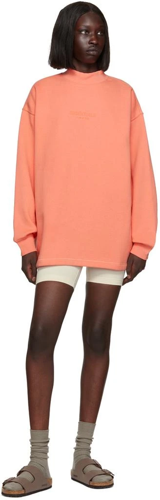 Fear of God ESSENTIALS Pink Relaxed Sweatshirt 4