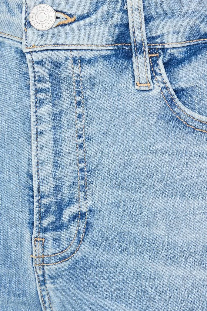 FRAME Le Crop Mini Boot high-rise bootcut jeans 4