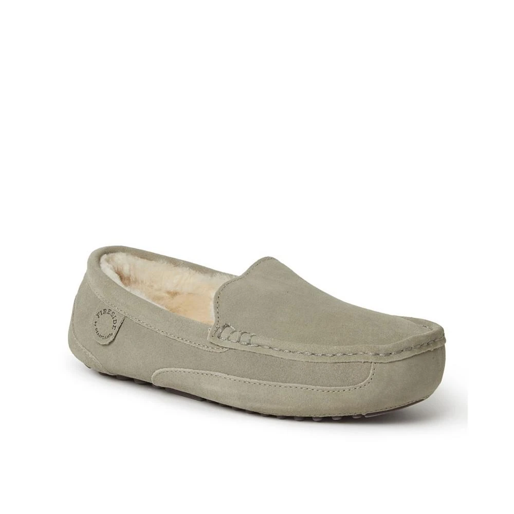 Dear Foams Men's Fireside Melbourne Genuine Shearling Moccasin Slippers 1