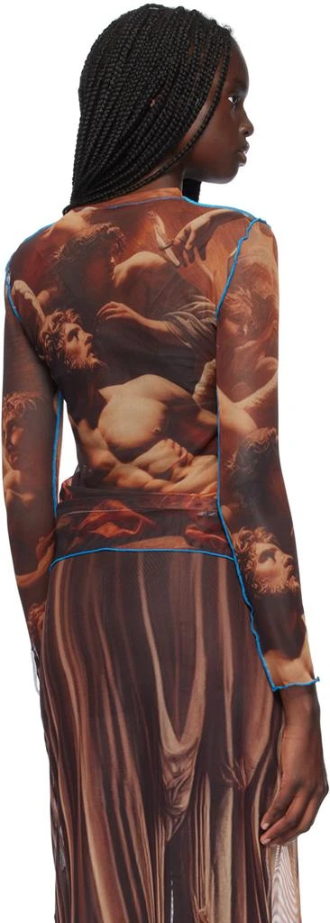 Rokh Multicolor Renaissance Mask Long Sleeve T-Shirt 3