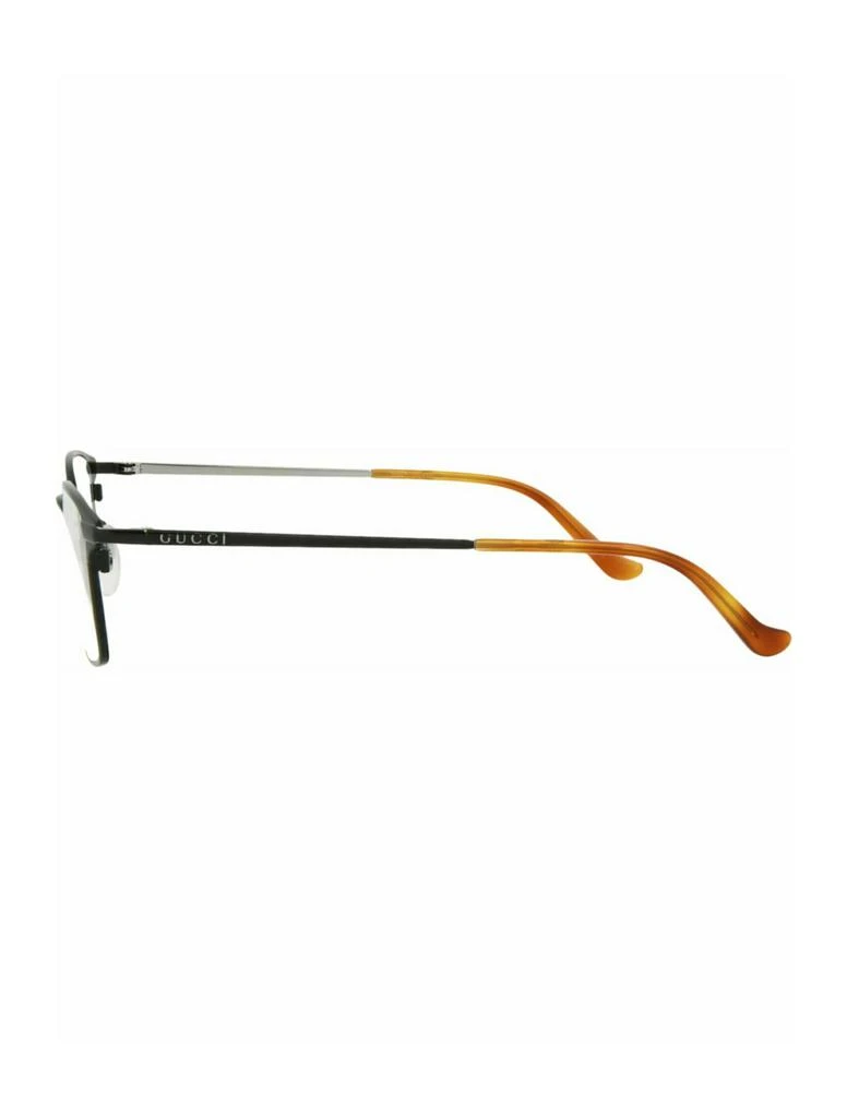 Gucci Square-Frame Metal Optical Frames 7