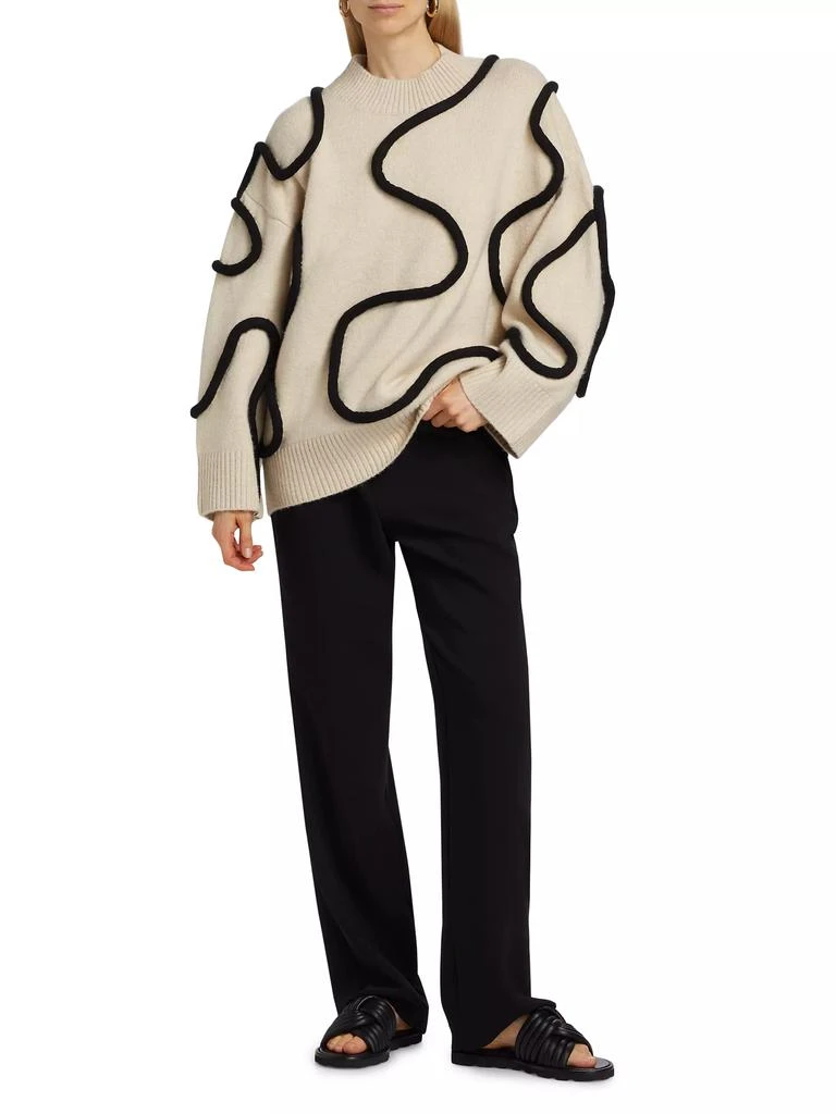 Simon Miller Leith Squiggle Knit Sweater 2