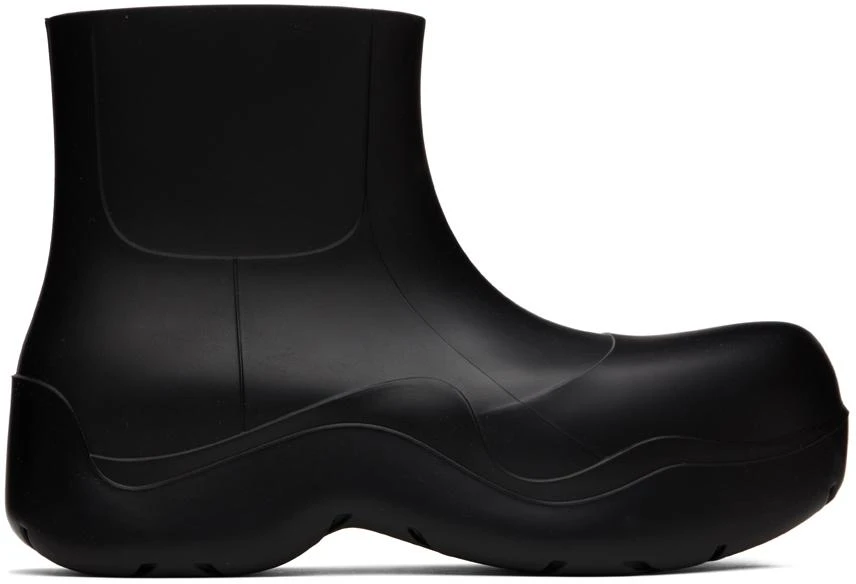 Bottega Veneta Black Puddle Boots 1