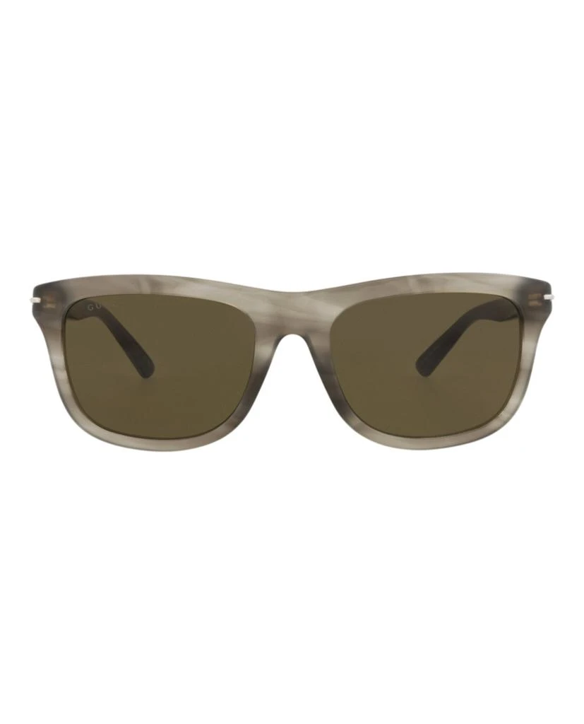 Gucci Square-Frame Recycled Acetate Sunglasses
