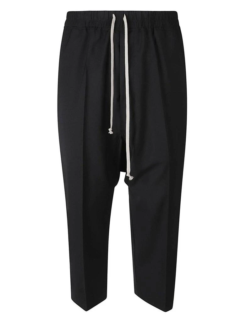 Rick Owens Drawstring Cropped Trousers 1