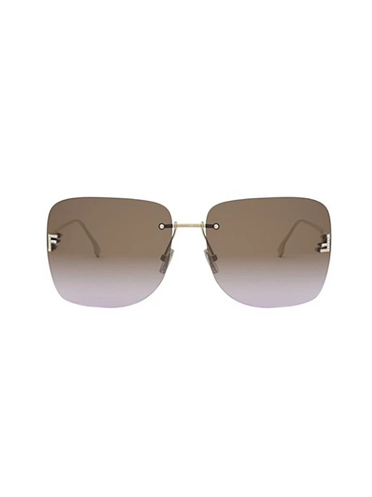 Fendi Fendi Eyewear Square Frame Sunglasses 1