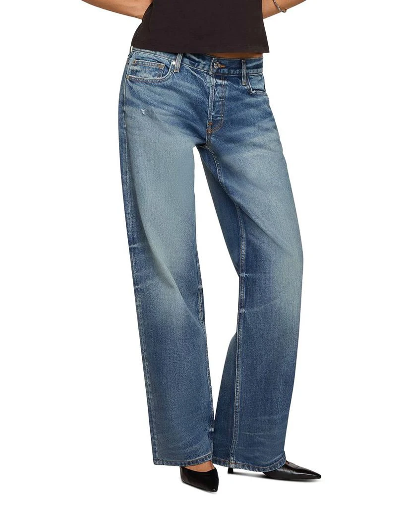 EB Denim Low Rise Straight Leg Jeans 3